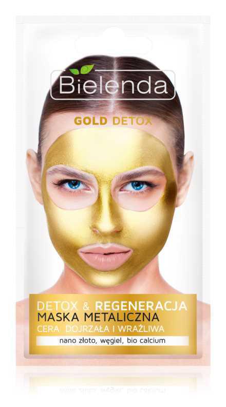 Bielenda Metallic Masks Gold Detox