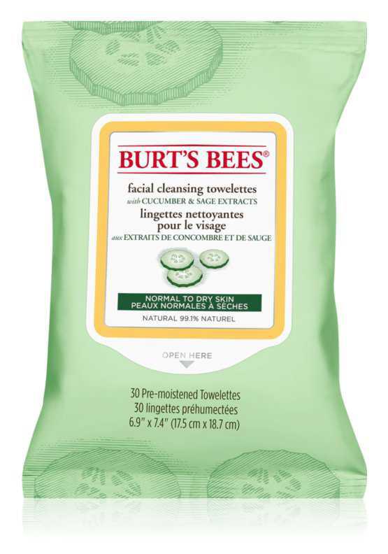 Burt’s Bees Cucumber & Sage makeup removal and cleansing