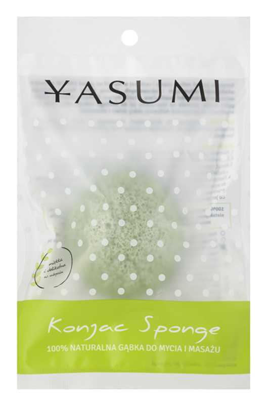 Yasumi Konjak Aloe Vera makeup removal and cleansing