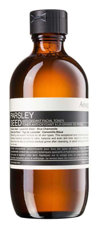 Aēsop Skin Parsley Seed face care