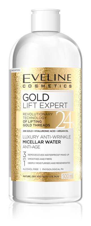 Eveline Cosmetics Gold Lift Expert makeup removal and cleansing