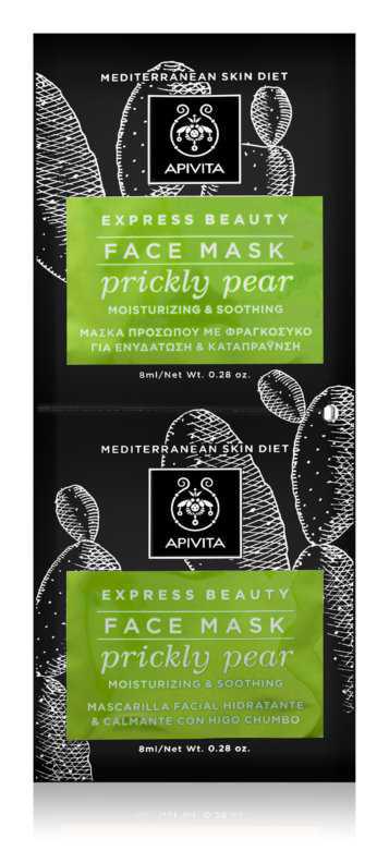 Apivita Express Beauty Prickly Pear facial skin care