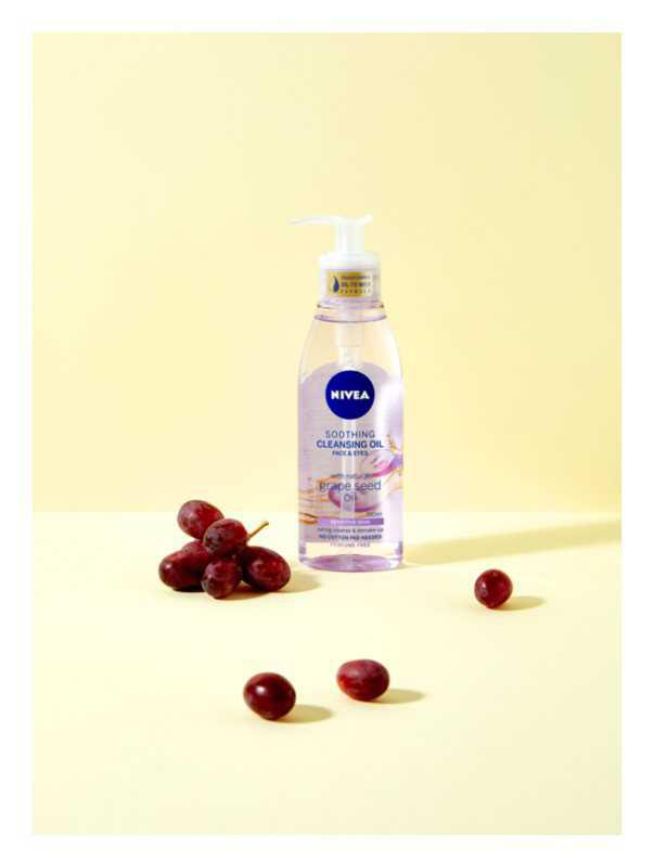 Nivea Cleansing Oil Soothing Grape Seed makeup removal and cleansing