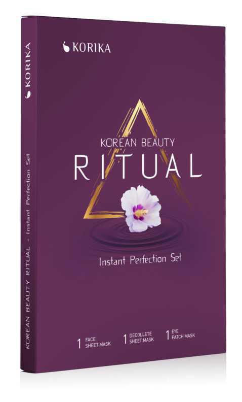 KORIKA Korean Beauty Ritual Instant Perfection face care routine