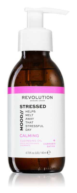 Revolution Skincare Stressed Mood makeup removal and cleansing