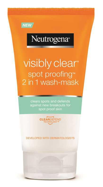 Neutrogena Visibly Clear Spot Proofing face care routine