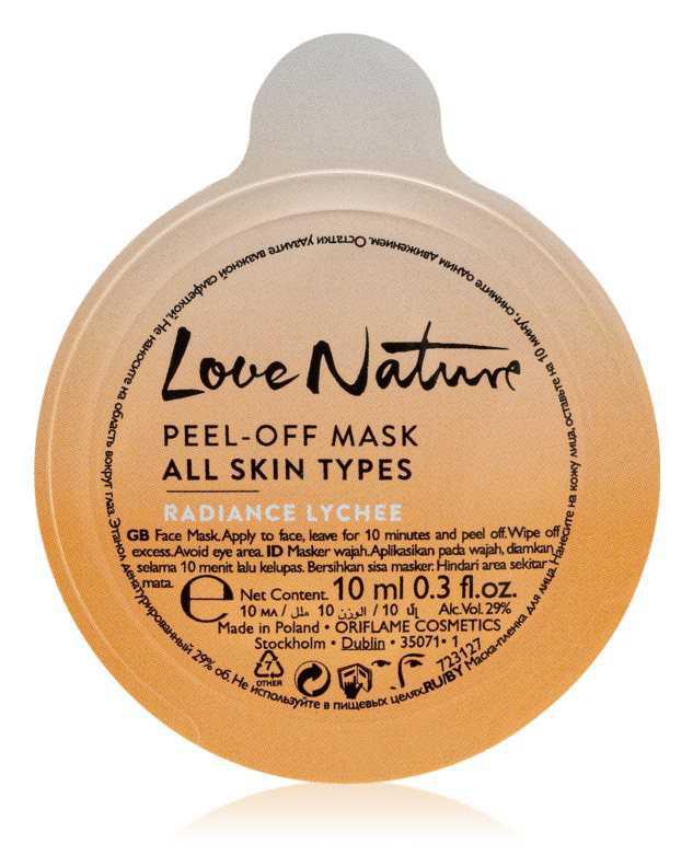 Oriflame Love Nature facial skin care