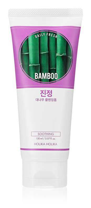 Holika Holika Daily Fresh Bamboo makeup removal and cleansing