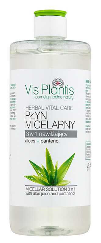 Vis Plantis Herbal Vital Care Aloe Juice & Panthenol makeup removal and cleansing