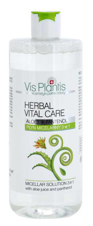 Vis Plantis Herbal Vital Care Aloe Juice & Panthenol makeup removal and cleansing