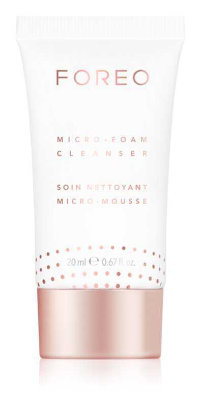 FOREO Micro-Foam Cleanser makeup removal and cleansing