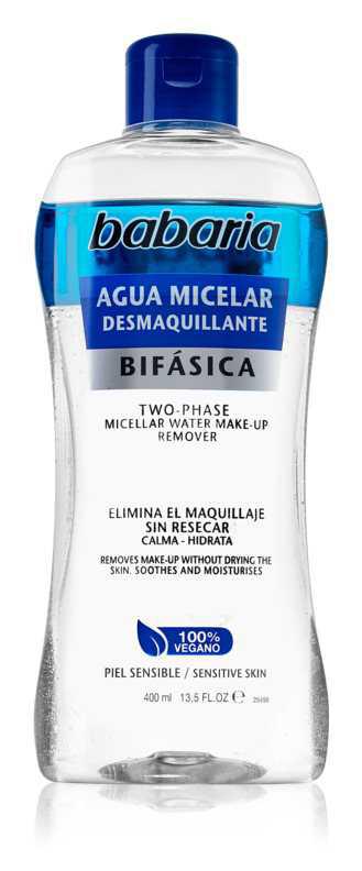 Babaria Aqua Micelar makeup removal and cleansing