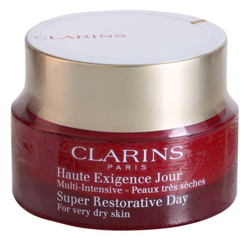 Clarins Super Restorative dry skin care