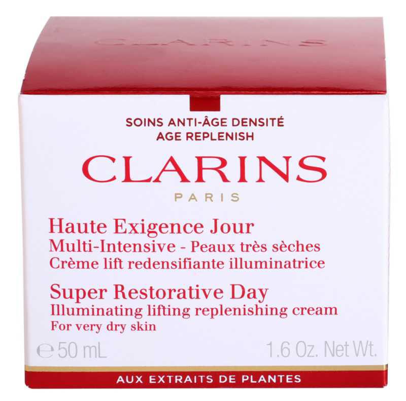 Clarins Super Restorative dry skin care