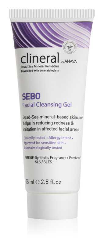 Ahava Clineral SEBO care for sensitive skin