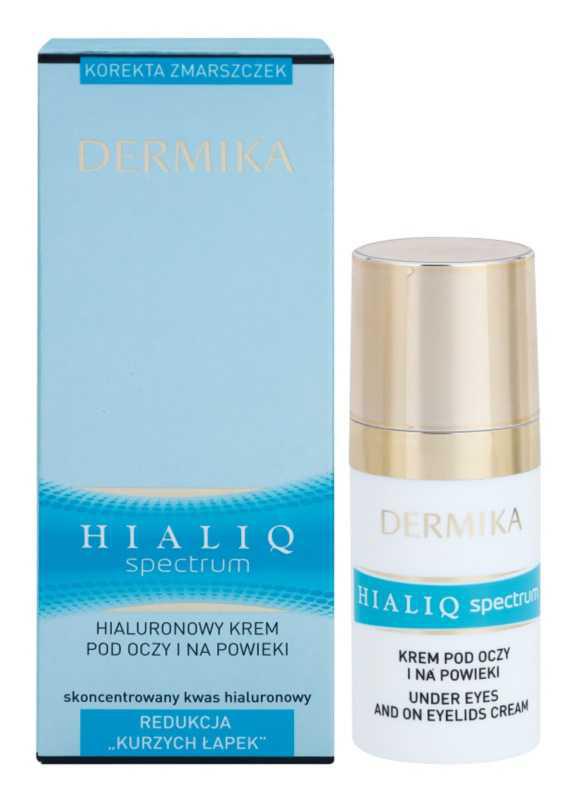 Dermika Hialiq Spectrum products for dark circles under the eyes