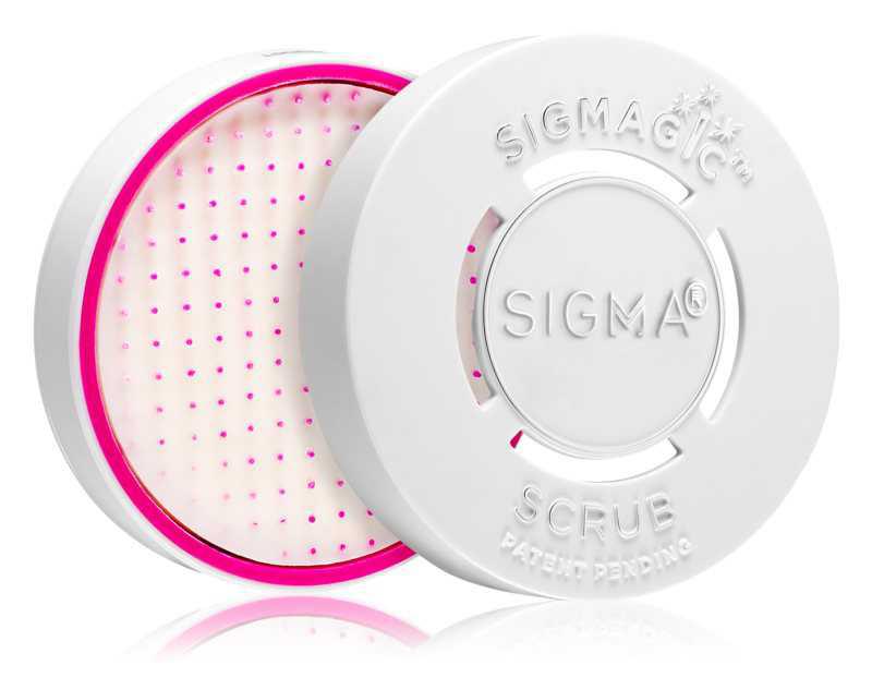 Sigma Beauty SigMagic Scrub brushes cleaning