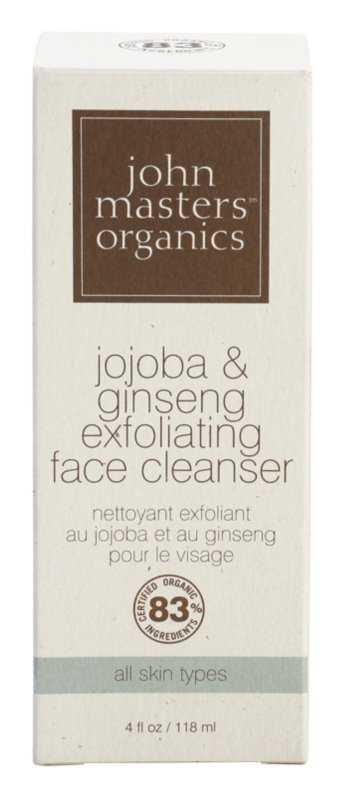 John Masters Organics All Skin Types makeup removal and cleansing