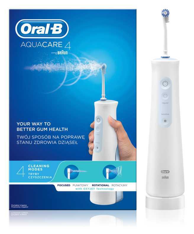 Oral B Aquacare 4 interdental spaces