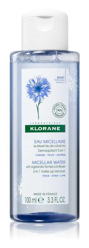 Klorane Bleuet makeup removal and cleansing