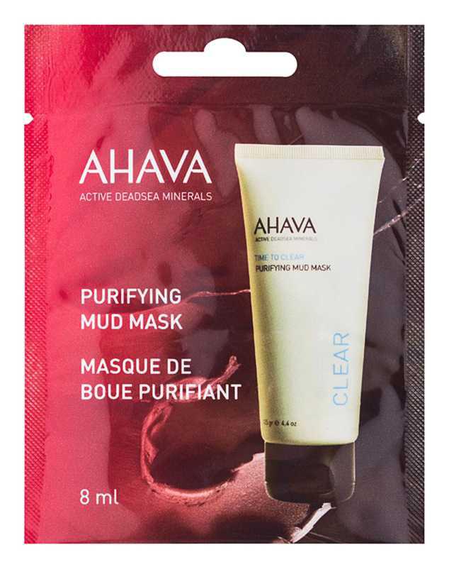Ahava Time To Clear face masks