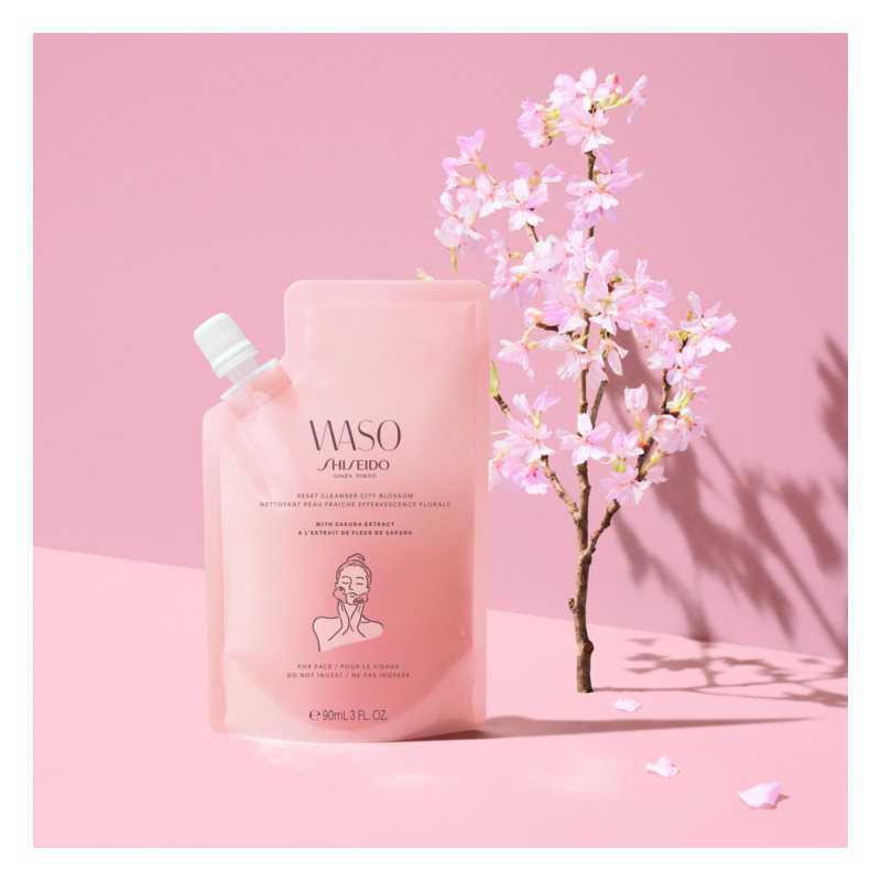 Shiseido Waso Reset Cleanser City Blossom makeup removal and cleansing