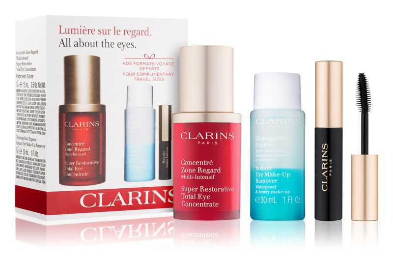 Clarins Eye Collection Set makeup removal and cleansing
