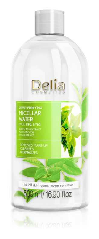 Delia Cosmetics Micellar Water Green Tea makeup removal and cleansing