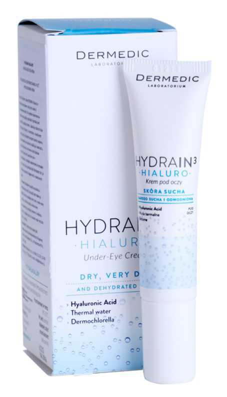 Dermedic Hydrain3 Hialuro skin care around the eyes