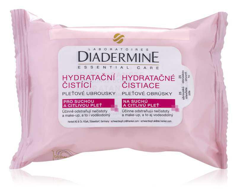 Diadermine Essentials makeup removal and cleansing
