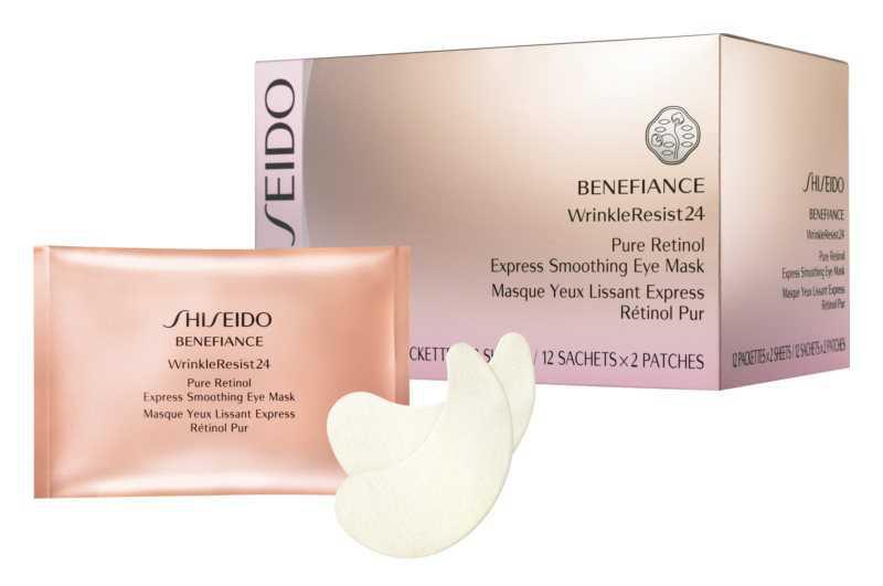 Shiseido Benefiance WrinkleResist24 Pure Retinol  Express Smoothing Eye Mask