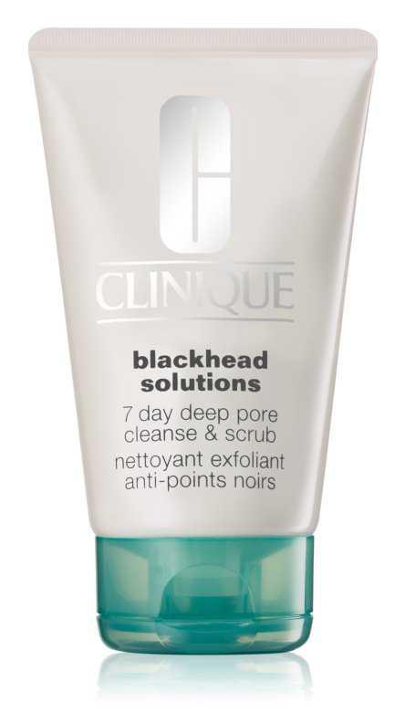 Clinique Blackhead Solutions makeup removal and cleansing
