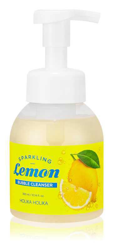 Holika Holika Sparkling Lemon makeup removal and cleansing