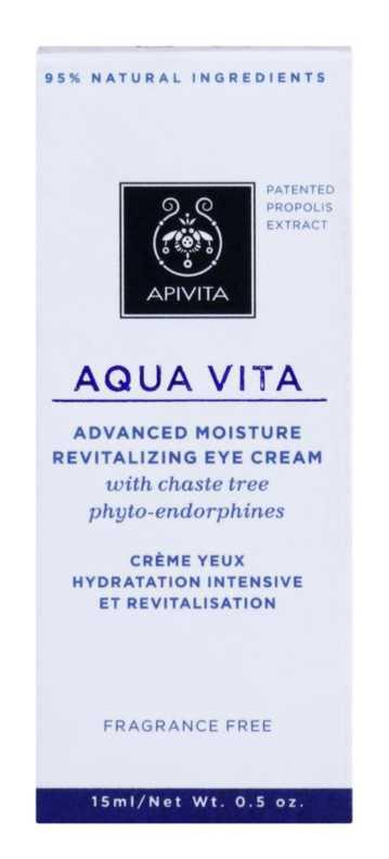 Apivita Aqua Vita products for dark circles under the eyes