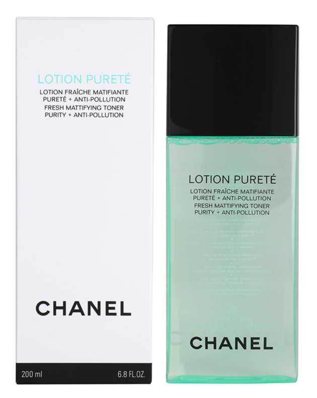 Chanel Cleansers and Toners toning and relief