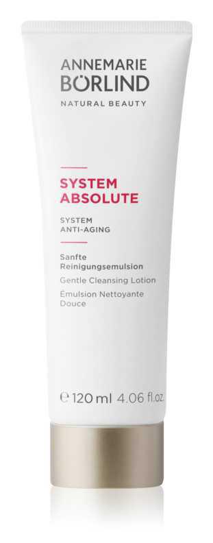 ANNEMARIE BÖRLIND SYSTEM ABSOLUTE makeup removal and cleansing