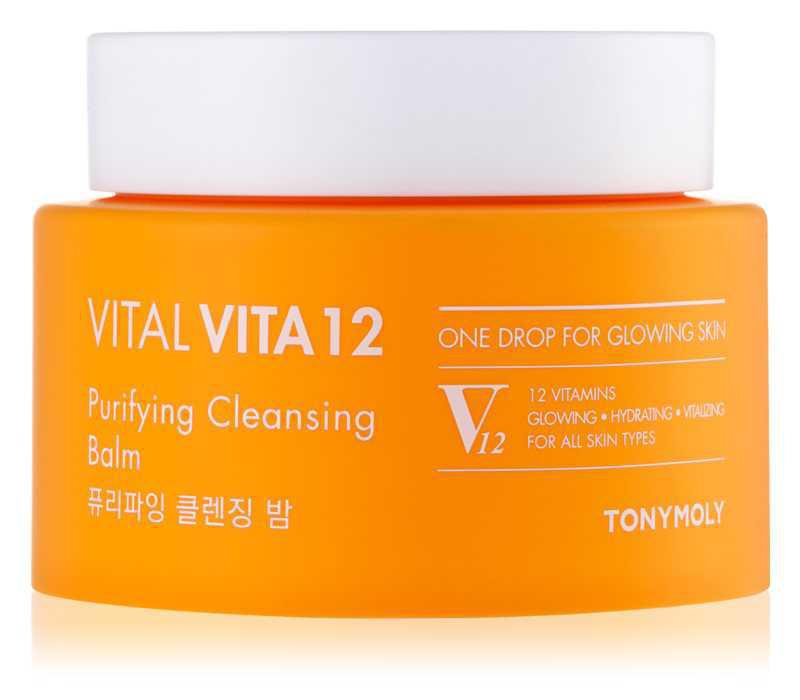 TONYMOLY Vital Vita 12 makeup removal and cleansing