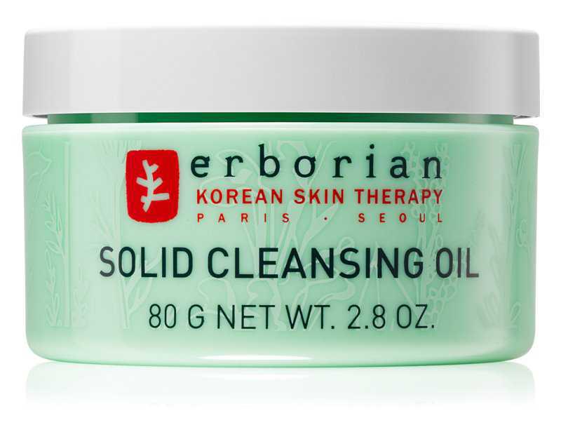 Erborian 7 Herbs Solid Cleansing Oil makeup removal and cleansing
