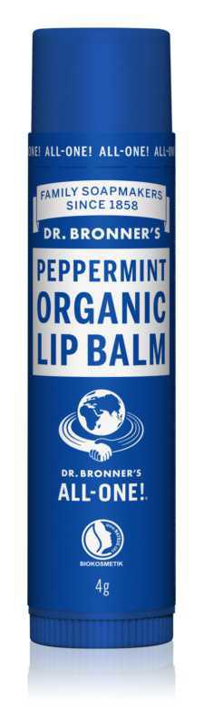 Dr. Bronner’s Peppermint lip care
