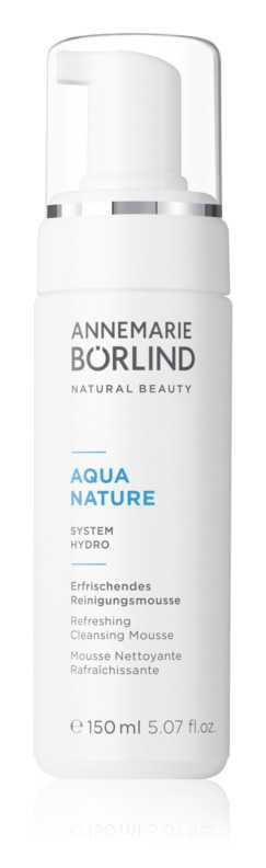 ANNEMARIE BÖRLIND AQUANATURE makeup removal and cleansing
