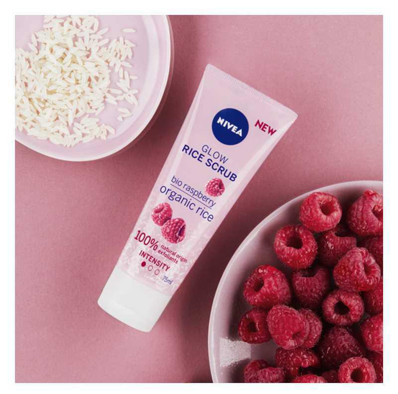 Nivea Rice Scrub Raspberry facial skin care