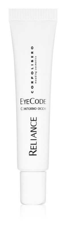 Corpolibero Reliance Eyecode products for dark circles under the eyes