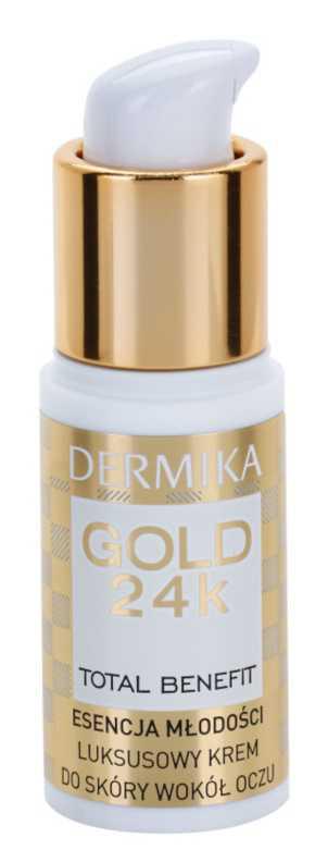 Dermika Gold 24k Total Benefit skin care around the eyes