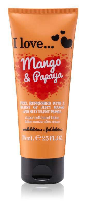 I love... Mango & Papaya