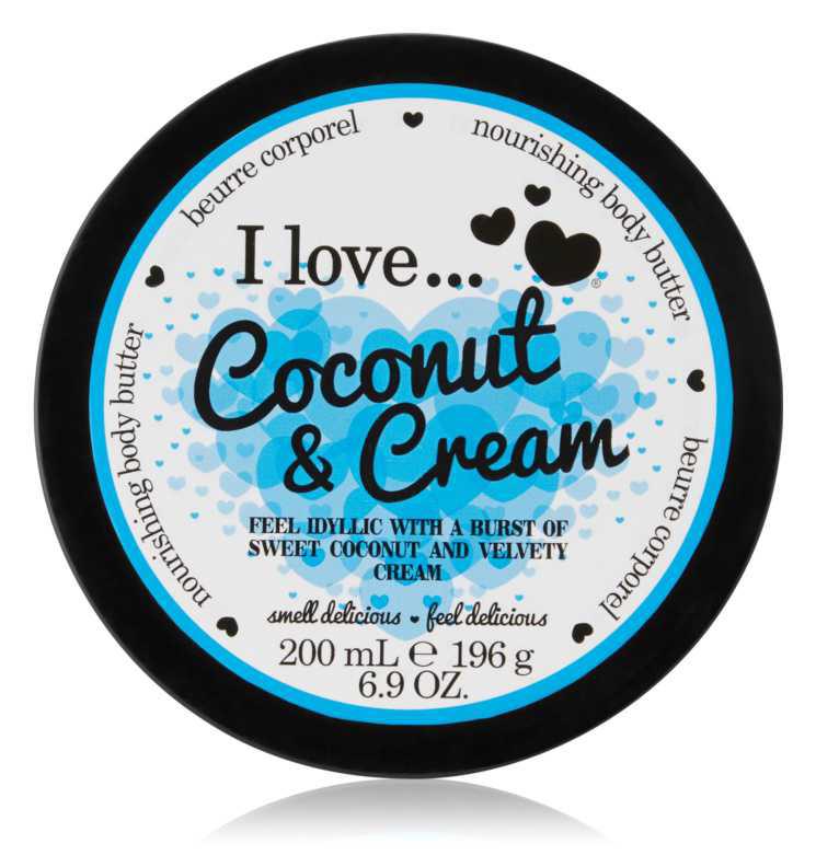 I love... Coconut & Cream body