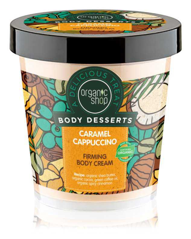 Organic Shop Body Desserts Caramel Cappuccino body