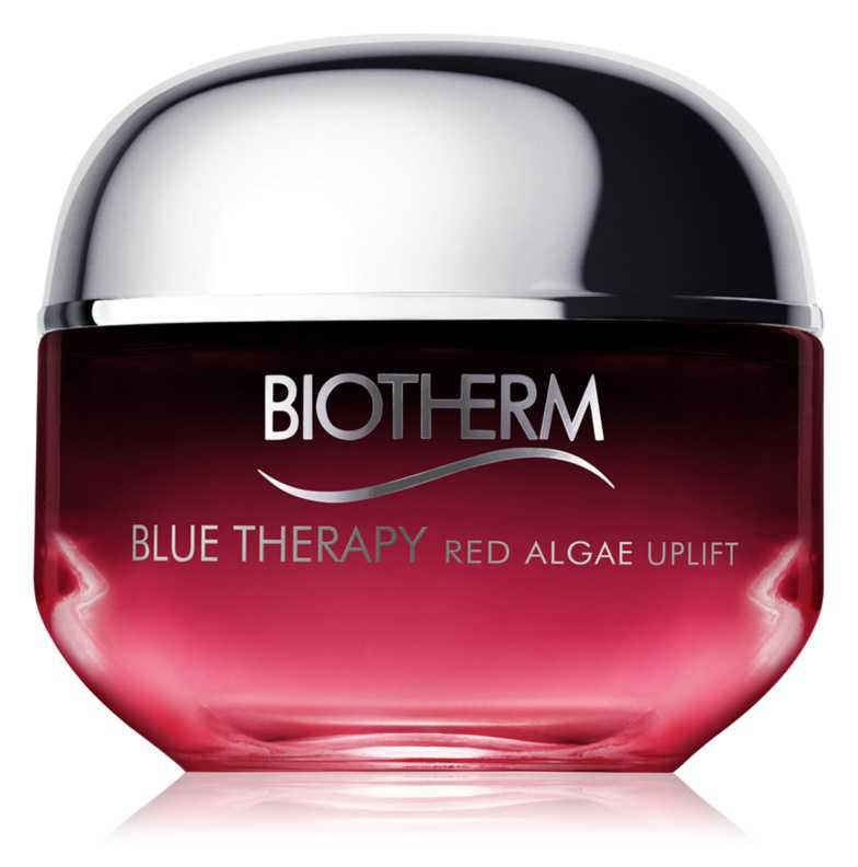 Biotherm Blue Therapy Red Algae Uplift face care routine