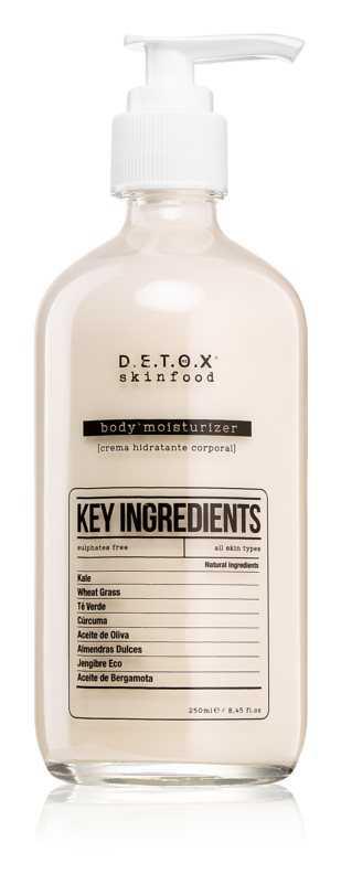 Detox Skinfood Key Ingredients body