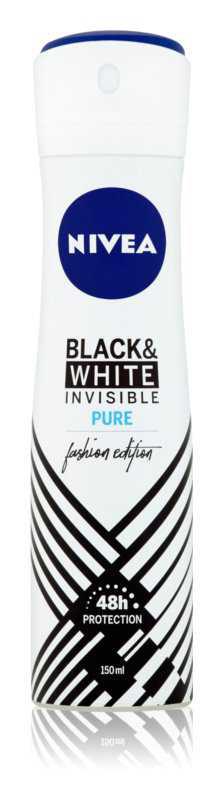 Nivea Invisible Black & White Pure body