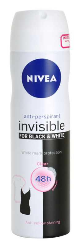 Nivea Invisible Black & White Clear